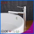 Fyeer Chrome Long Spout Single Handle Brass Bathroom Wash Basin Faucet Hot&Cold Water Mixer Tap Wasserhahn